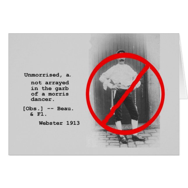 Carte non morrisée (Devant horizontal)