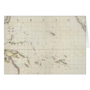 Carte nord-américaine du Pacifique