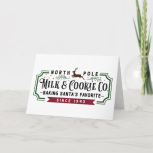 Carte North Pole Milk & Cookie Co.