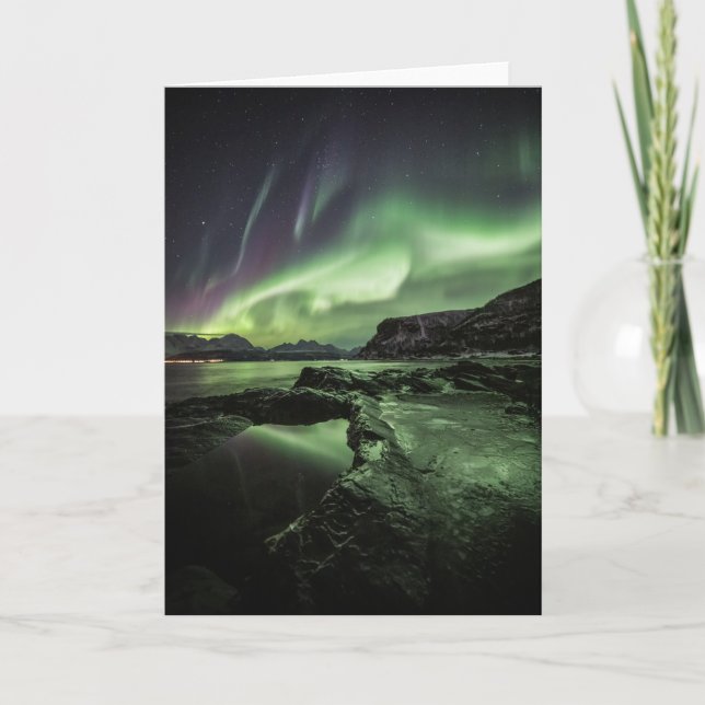 Carte Northern Lights Norvège (Devant)