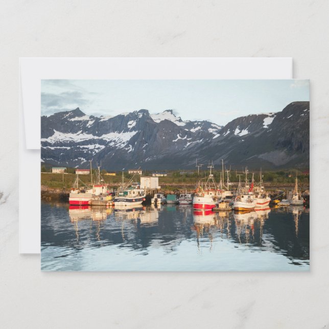 Carte norvégienne pour bateaux de pêche (Devant)