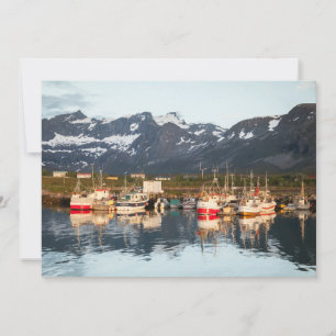 Carte norvégienne pour bateaux de pêche