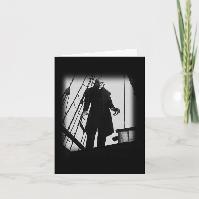 Carte Nosferatu Vampire Horreur Dracula Vlad Tepes Poste (Devant)