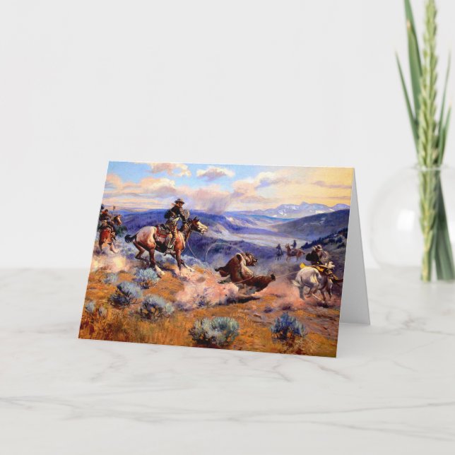 Carte Nostalgie occidentale (Devant)