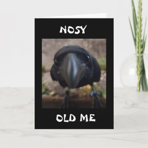 CARTE NOSY CROW DIT "EST-CE VOTRE ANNIVERSAIRE ?"