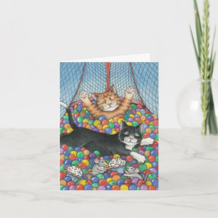 Carte Note d'anniversaire B & T #8