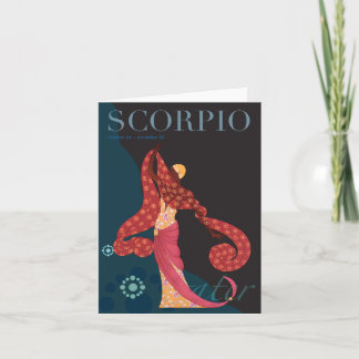 Carte Note de Scorpion