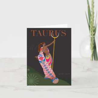 Carte Note de Taureau