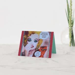 CARTE NOTECARD-WHAT VOUS APPELEZ UN MATIN SANS