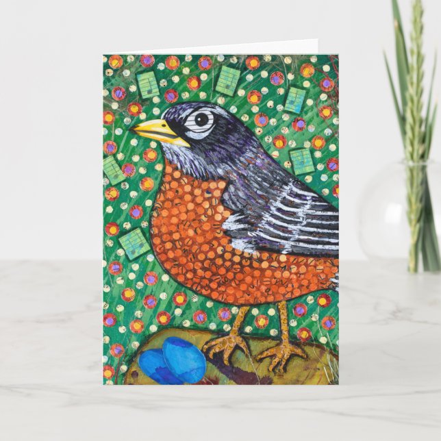 Carte Notes Robin (Devant)