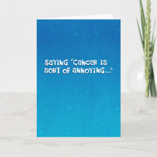 Carte Notre ami avec le cancer