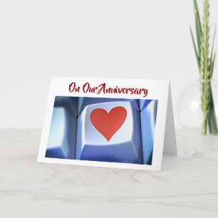 CARTE **NOTRE ANNIVERSAIRE** CÉLÉBRONS-NOUS****