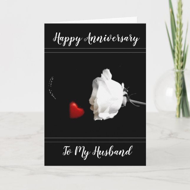 CARTE **NOTRE ANNIVERSAIRE** MARI VOUS VOULEZ DIRE MONDE (Devant)