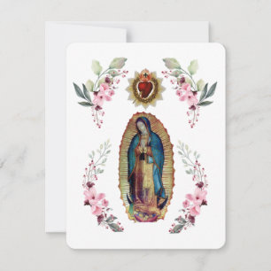Carte Notre-Dame de Guadalupe, Nuestra Señora de Guadalu