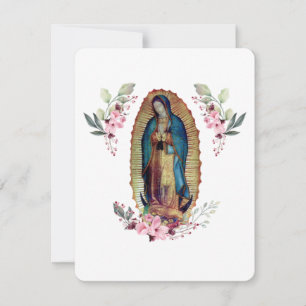 Carte Notre-Dame de Guadalupe, Nuestra Señora de Guadalu