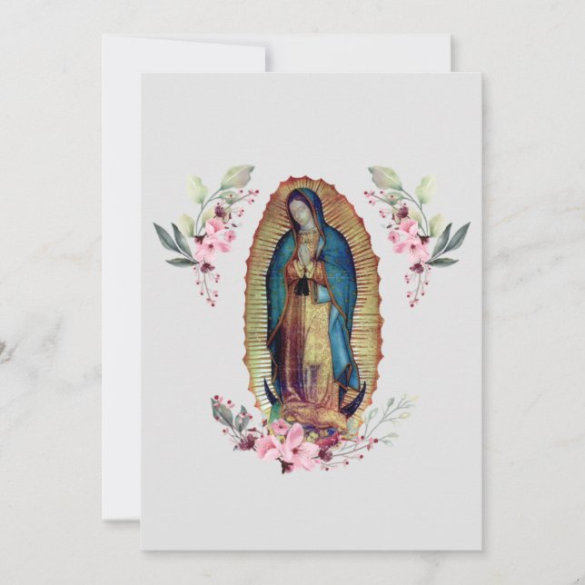 Carte Notre-Dame de Guadalupe, Nuestra Señora de Guadalu (Devant)