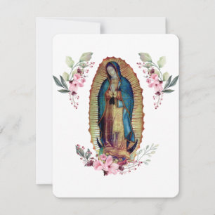 Carte Notre-Dame de Guadalupe, Nuestra Señora de Guadalu