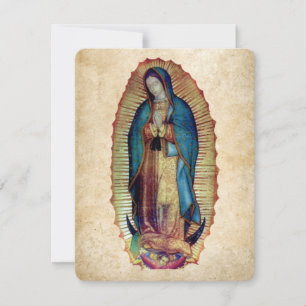Carte Notre-Dame de Guadalupe, Nuestra Señora de Guadalu