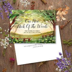 Carte Notre nouvelle maison dans le quartier, nouvelle a