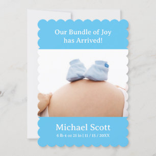 Carte Notre Offre Bleue De Joie Est Arrivée