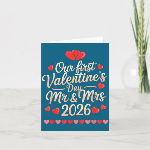 Carte Notre Premier Saint-Valentin En Tant Que Monsieur 
