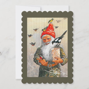 Carte Nourrir les oiseaux