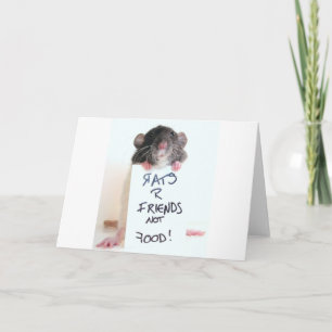 Carte Nourriture 2 d'amis des rats R pas
