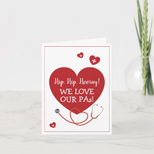 Carte Nous aimons nos PA Médecin Assistant
