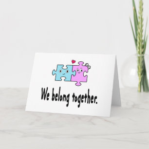 Carte Nous appartenons ensemble