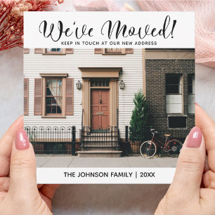 Carte Nous avons déplacé le changement d'adresse Faire-p