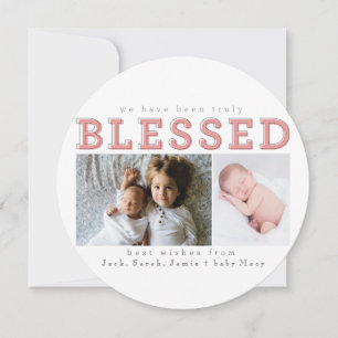 Carte nous avons été vraiment bénis