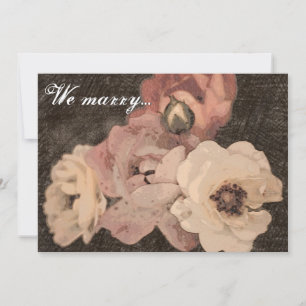 Carte Nous nous marions...
