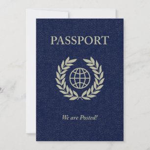 Carte nous sommes postés passeport