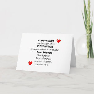 CARTE "NOUS SOMMES SI DÉSOLÉS" QUITTER / NOUS VOUS MANQU