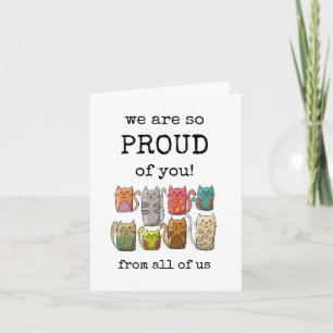 Carte Nous sommes si fiers de vous, Drôle, De la part de