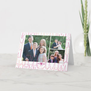 Carte Nous vous aimons, maman ! x3