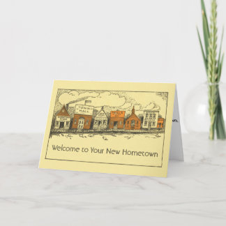 Carte Nouveau Accueil Nouveau Hometown Félicitations Car