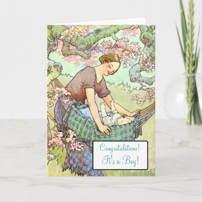 Carte Nouveau bébé ! (Devant)