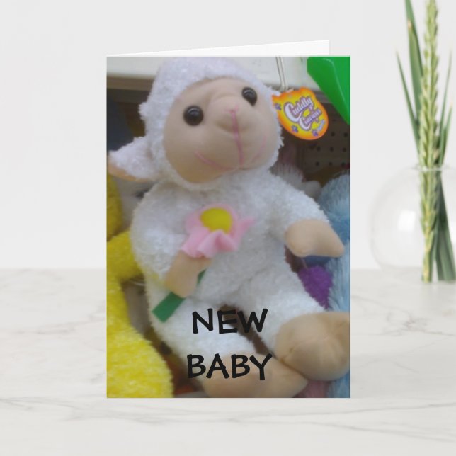 CARTE "NOUVEAU BÉBÉ" (Devant)