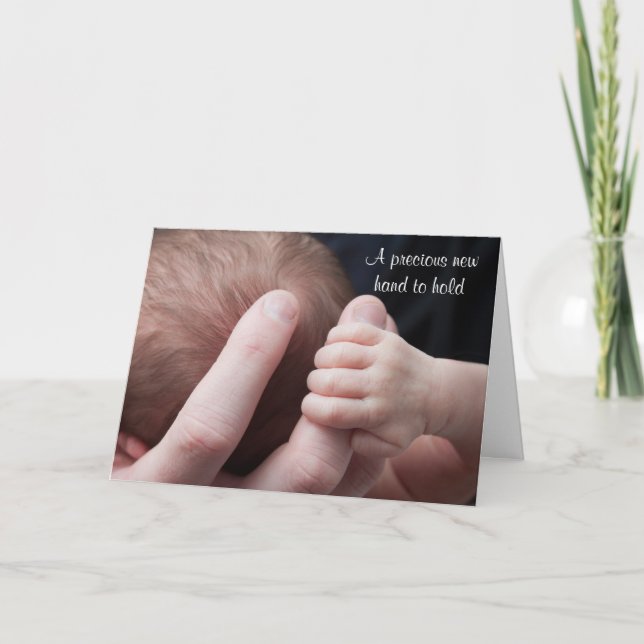 Carte Nouveau bébé (Devant)