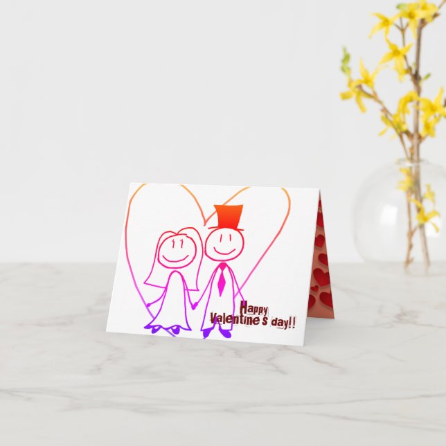 Carte Nouveau couple (Fleur jaune)