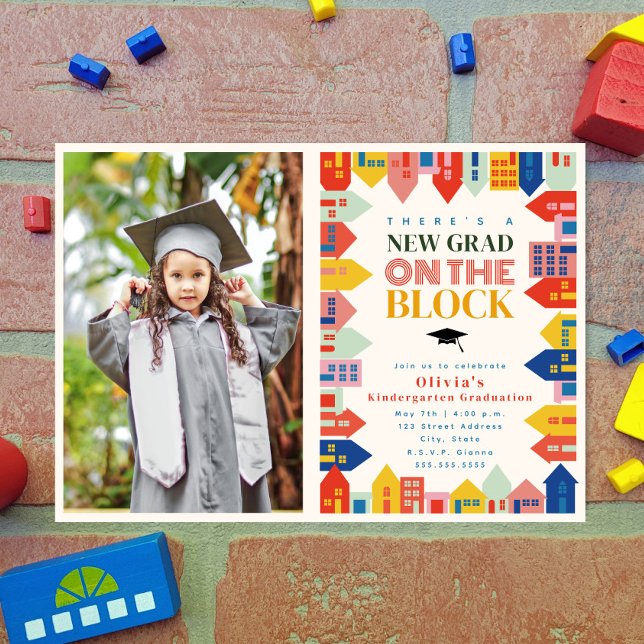Carte Nouveau Grad Sur Le Bloc Enfants Diplôme (Créateur téléchargé)
