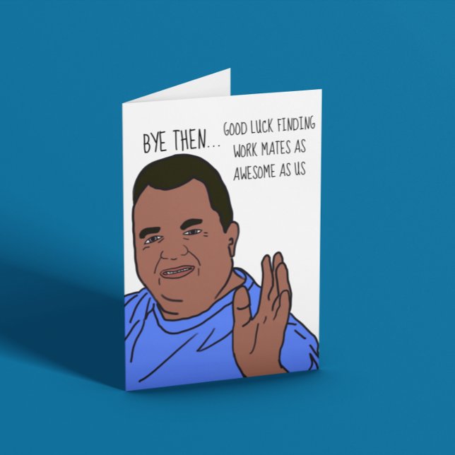 Carte Nouveau job amusant (Créateur téléchargé)