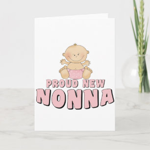 Carte NOUVEAU T-shirt FIER de Nonna
