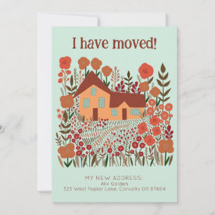 Carte Nouvelle Adresse Accueil J'Ai Déplacé Fleurs Agric