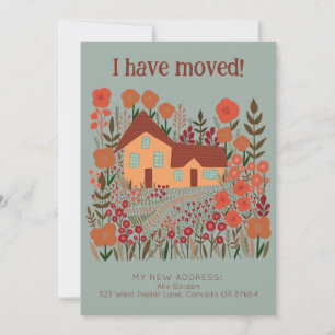 Carte Nouvelle Adresse Accueil J'Ai Déplacé Fleurs Agric