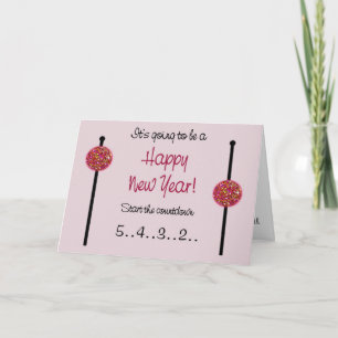 Carte nouvelle année / Faire-part de grossesse