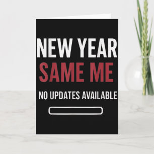 Carte Nouvelle Année Même Moi Aucune Mise à Jour Disponi