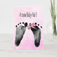 Nouvelle Empreinte Fille Bébé Sur En vichy