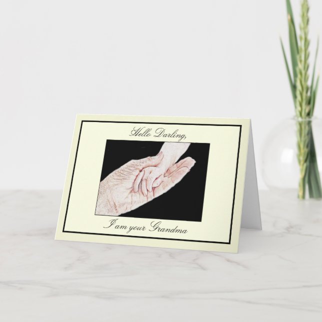 Carte Nouvelle grand-mère (Devant)